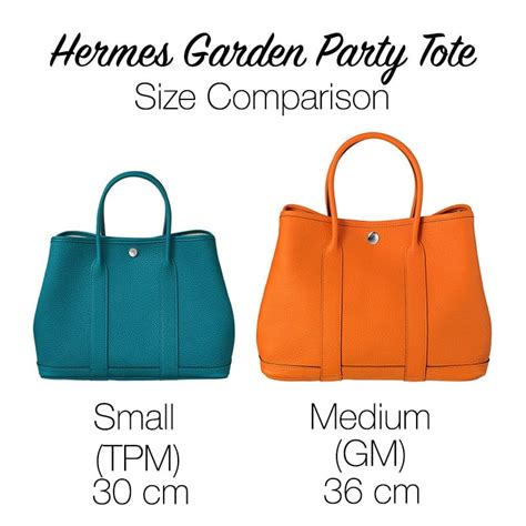 hermes garden party small size